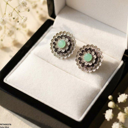 PETH00376 ABD Round Flower Tops Pair - PETH
