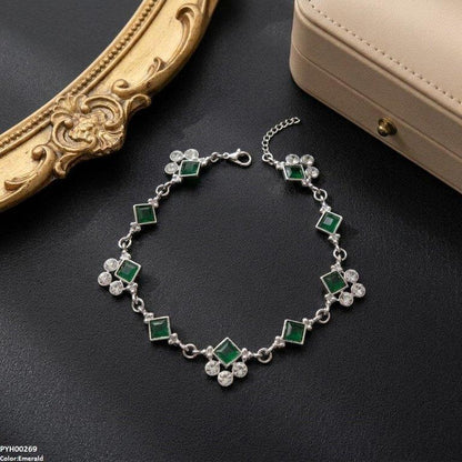 PYH00269 ABD Square/Round Single Anklet - PYH