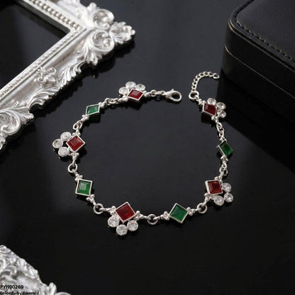 PYH00269 ABD Square/Round Single Anklet - PYH