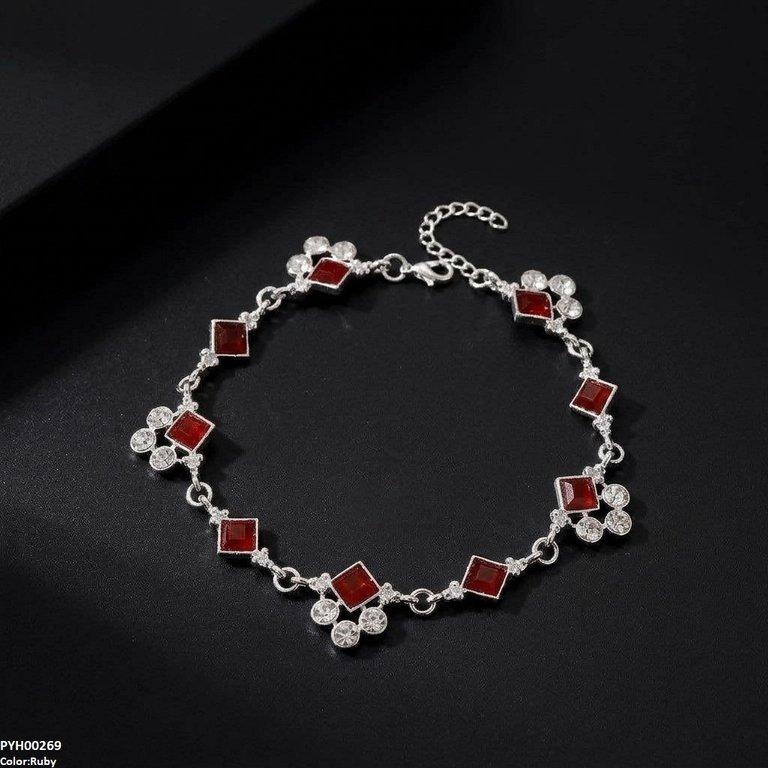 PYH00269 ABD Square/Round Single Anklet - PYH