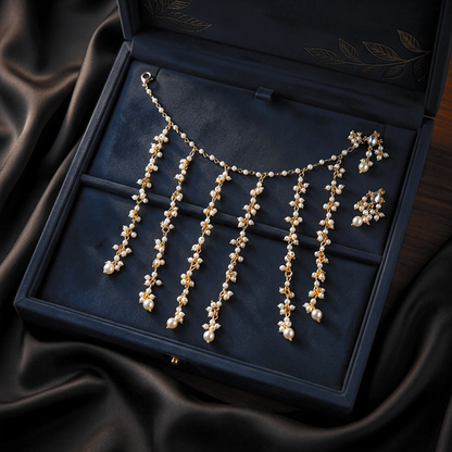 SYH00001 SDQ Tear Pearl Drop One-Sided Sahara - SYH