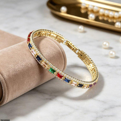 TBCH00684 BYJ Multi Stone Zircon Bracelet - TBCH