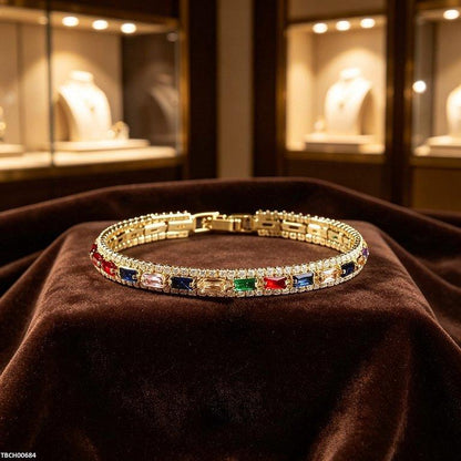TBCH00684 BYJ Multi Stone Zircon Bracelet - TBCH