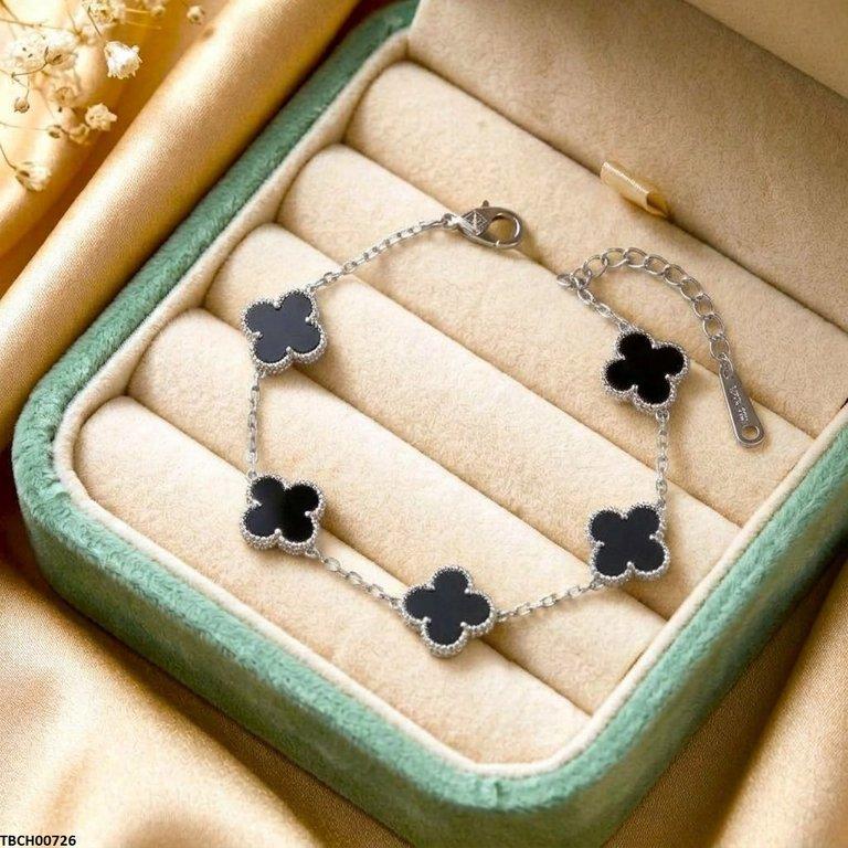TBCH00726 TNR Flower Stainless Steel Bracelet Adjustable - TBCH