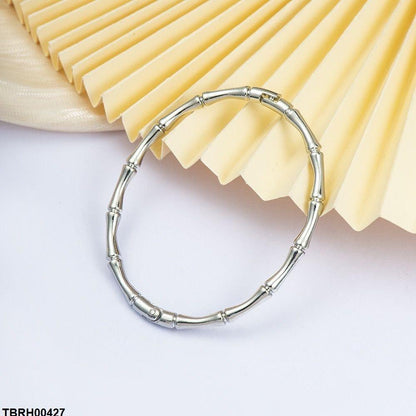 TBRH00427 ZXS Plain Jointed Sticks Openable Bracelet - TBRH