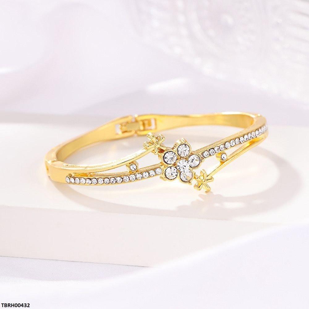 TBRH00432 ZXS Imp Flower Hand Bracelet - TBRH