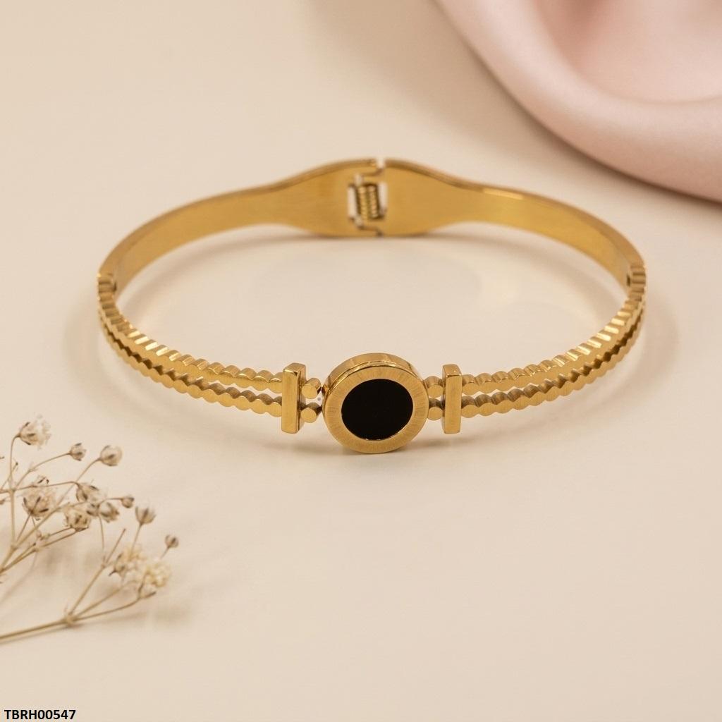 TBRH00547 BHS Round Layer Stainless Steel Bracelet Adjustable - TBRH