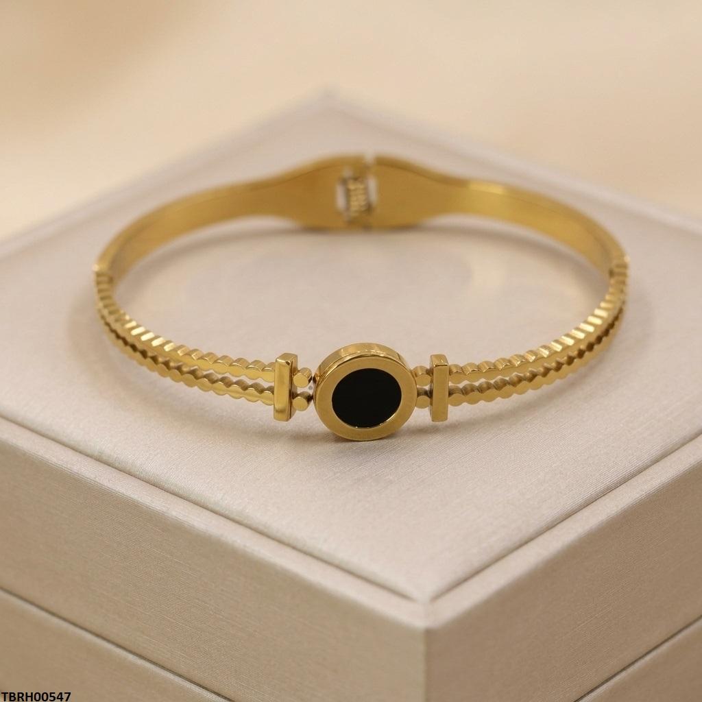 TBRH00547 BHS Round Layer Stainless Steel Bracelet Adjustable - TBRH