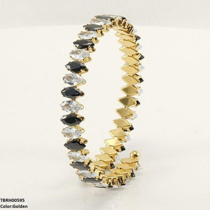 TBRH00595 BYJ Marquise Stone Zircon Bracelet Openable - TBRH