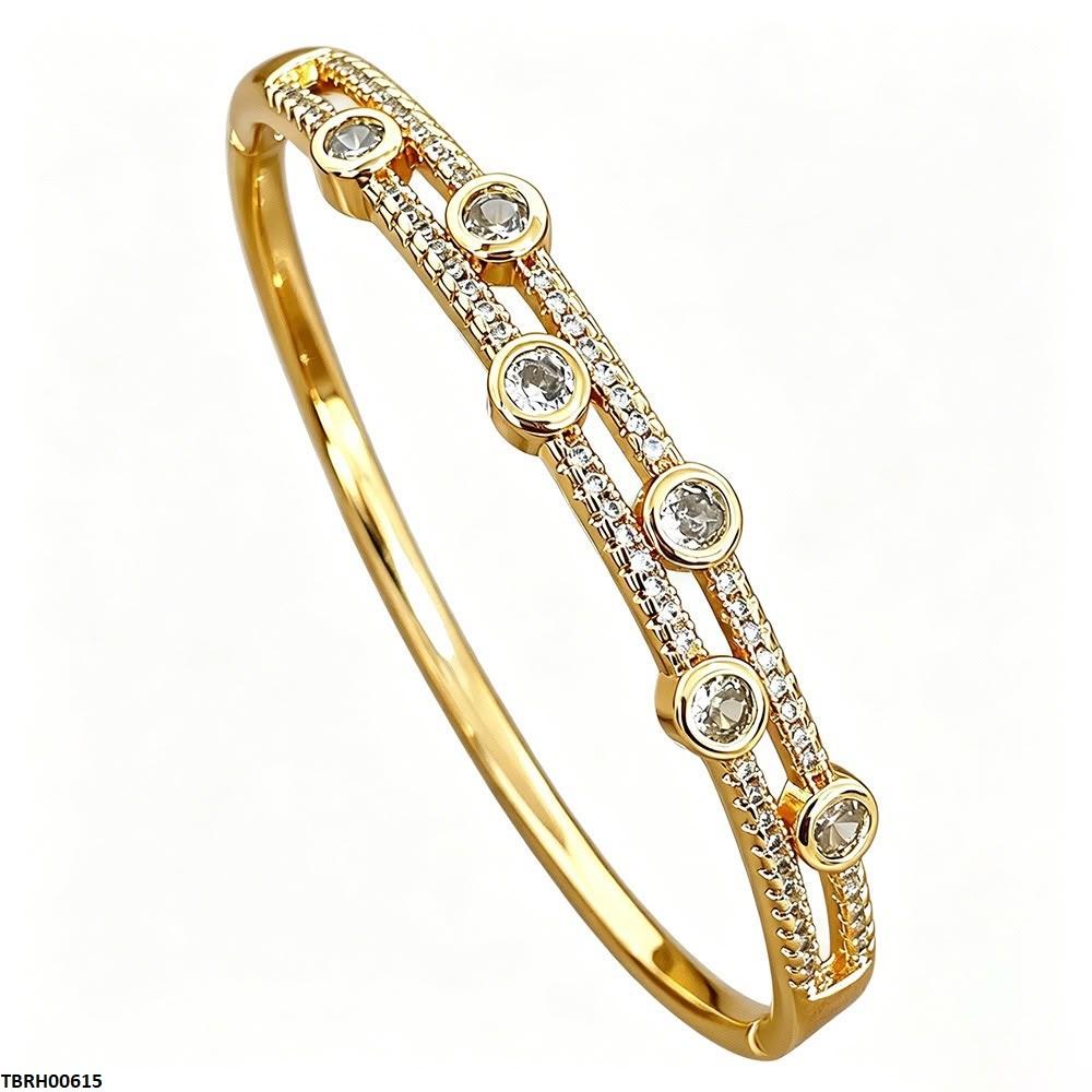 TBRH00615 GXN Double Round Bracelet Openable - TBRH
