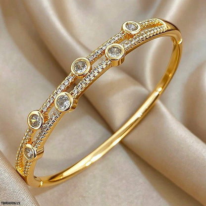 TBRH00615 GXN Double Round Bracelet Openable - TBRH