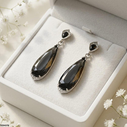 TEDH378 YLE Pear Ear Drop Pair