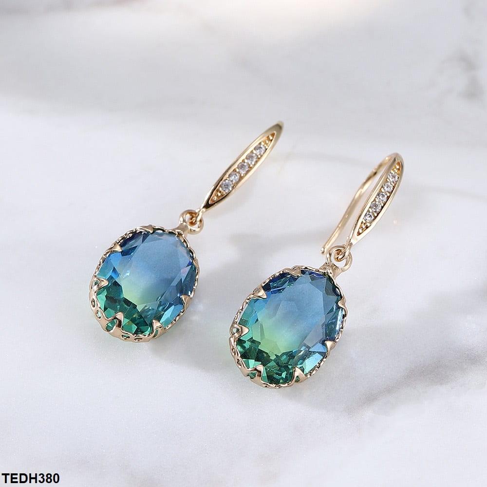 TEDH380 YLE Oval Drop Ear Pair