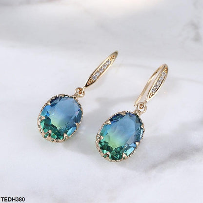 TEDH380 YLE Oval Drop Ear Pair