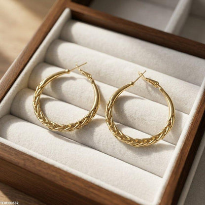 TEHH00532 ZHL Round Hoops Pair  - TEHH