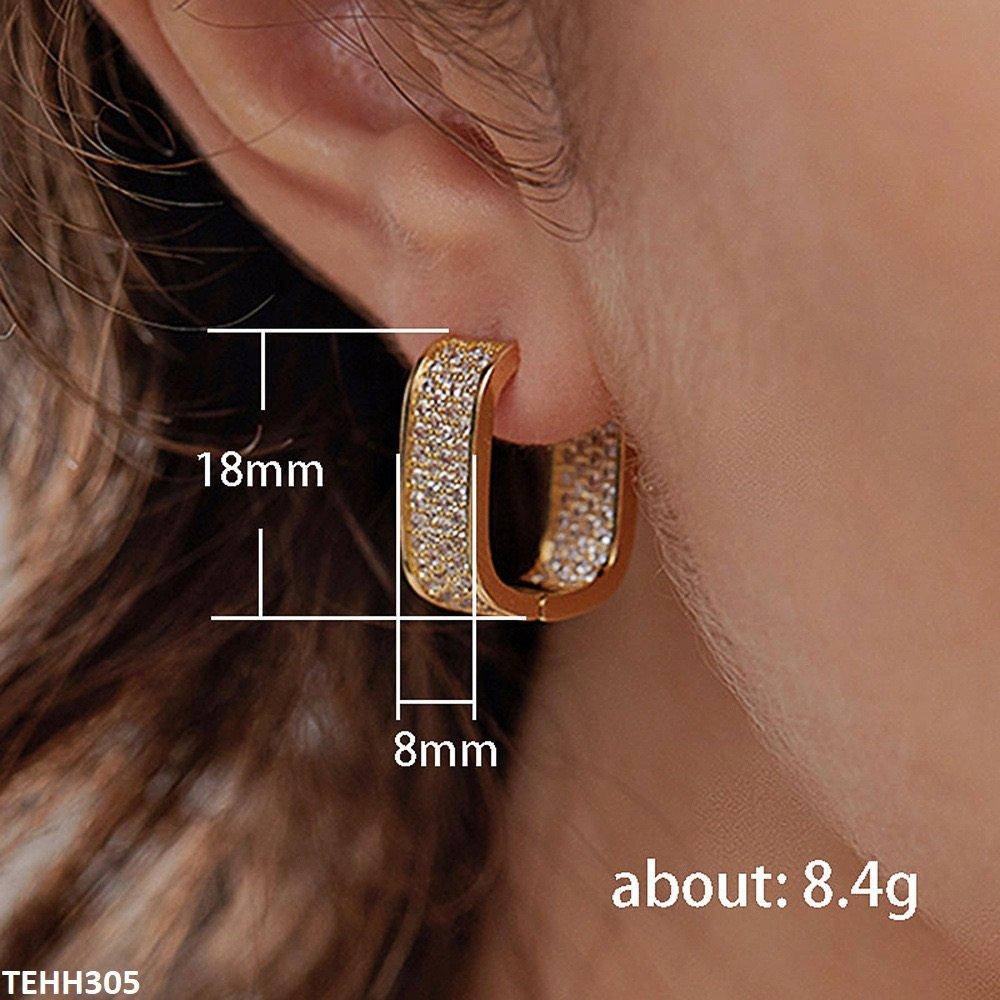 TEHH305 CSH Rectangle Hoops Pair