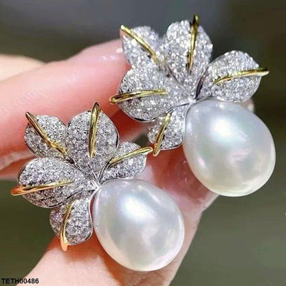 TETH00486 CSH Leaf Pearl Tops - TETH