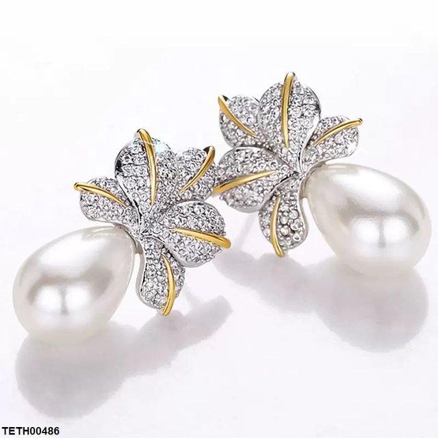 TETH00486 CSH Leaf Pearl Tops - TETH