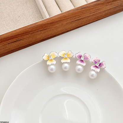TETH00512 LSH Flower Pearl Tops Pair - TETH