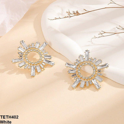 TETH402 CHN Baguette Ear Tops Pair