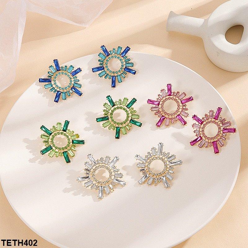 TETH402 CHN Baguette Ear Tops Pair