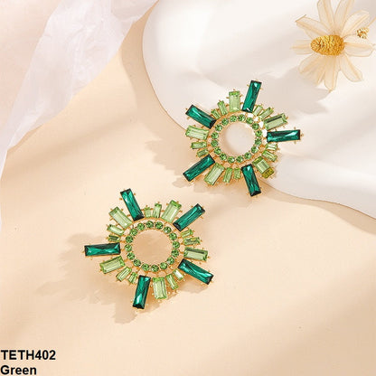 TETH402 CHN Baguette Ear Tops Pair