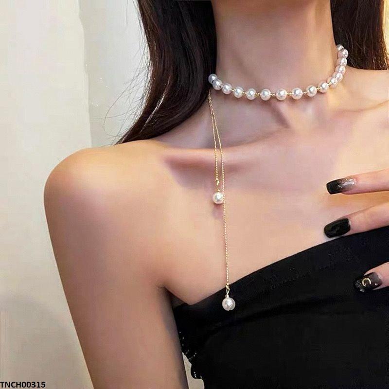 TNCH00315 ZXS Pearl Necklace - TNCH