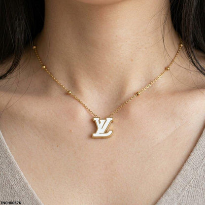 TNCH00376 BHS Round Stainless Steel  Necklace - TNCH