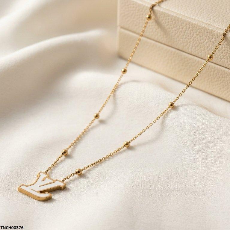 TNCH00376 BHS Round Stainless Steel  Necklace - TNCH