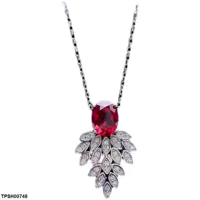 TPSH00748 CJD Oval/Marquise Pendant Set - TPSH