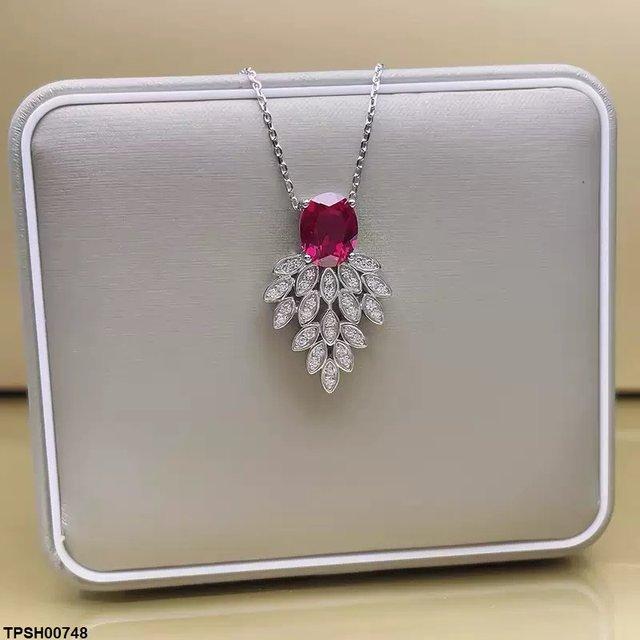TPSH00748 CJD Oval/Marquise Pendant Set - TPSH