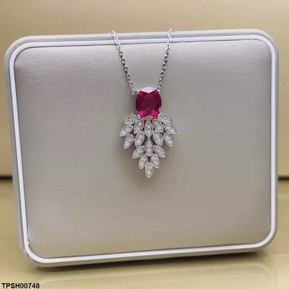 TPSH00748 CJD Oval/Marquise Pendant Set - TPSH