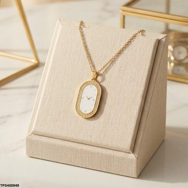 TPSH00949 BHS Oval Watch Design Stainless Steel Pendant - TPSH