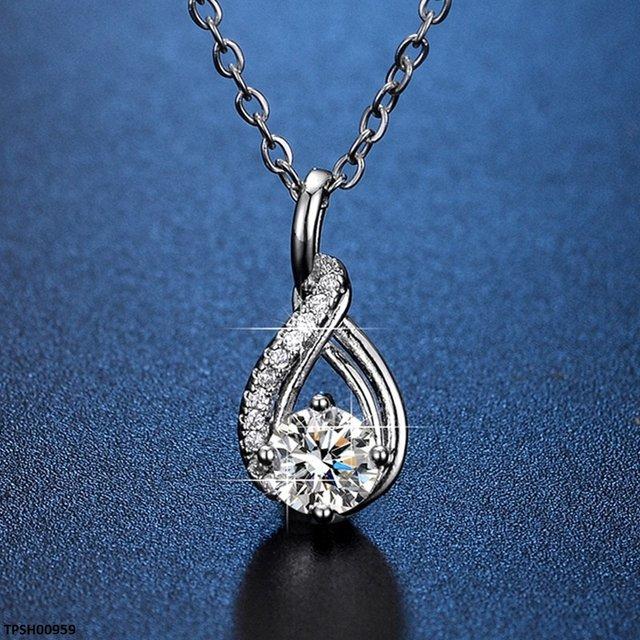 TPSH00959  ZFQ Tear Pendant With Chain - TPSH