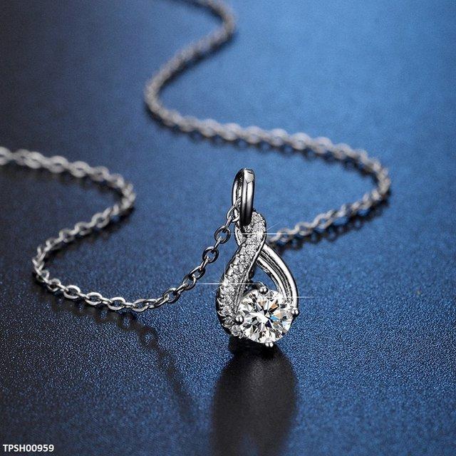 TPSH00959  ZFQ Tear Pendant With Chain - TPSH
