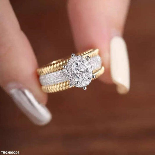 TRGH00203 CJD Oval Ring Adjustable - TRGH