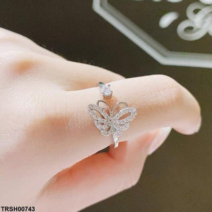 TRSH00743 CJD Butterfly Ring Adjustable - TRSH