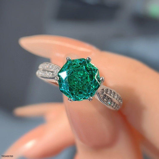 TRSH00769 GWH Imp Round Stone Ring - TRSH