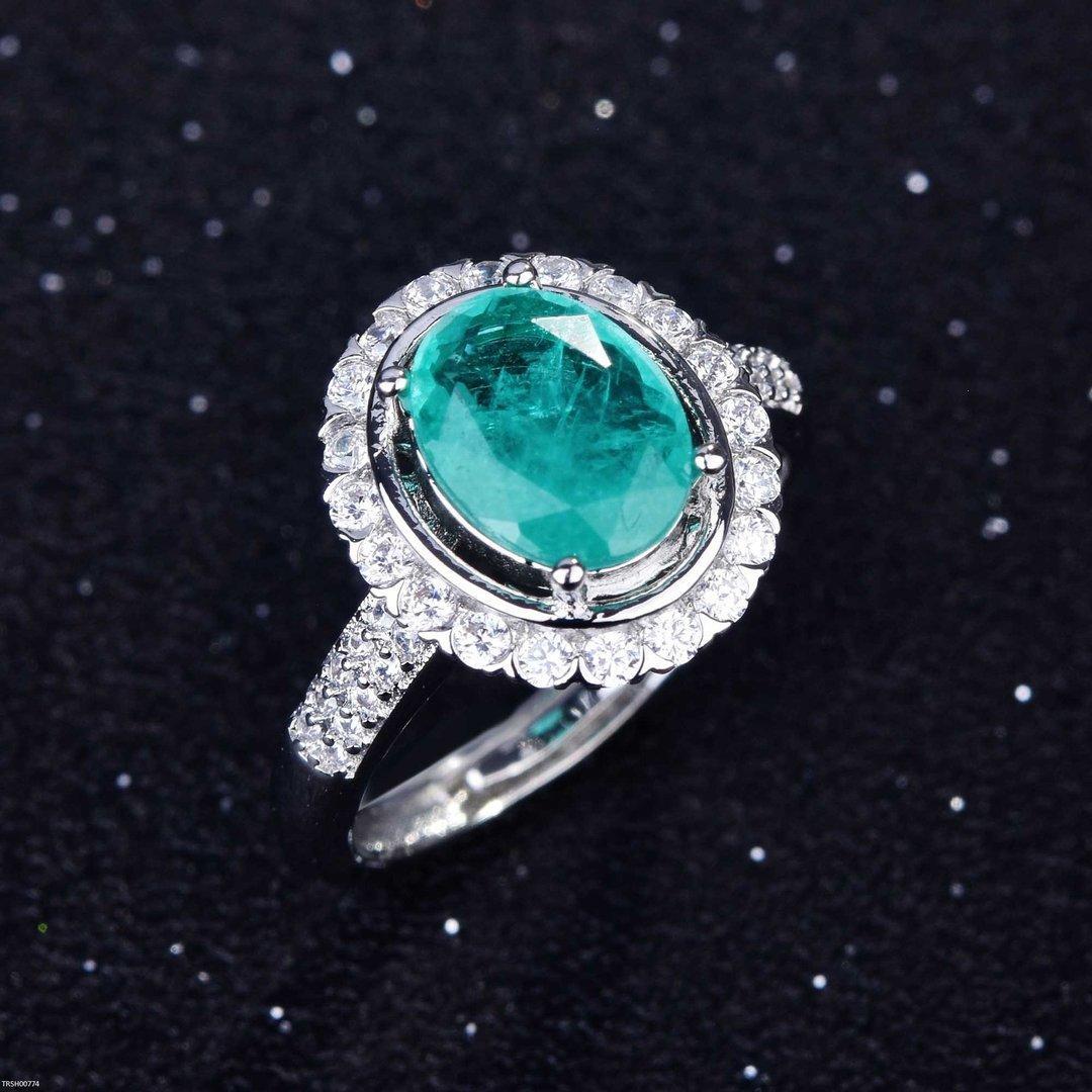 TRSH00774 GWH Oval Stone Adjustable Ring - TRSH