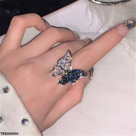 TRSH00850 CJD Butterfly Ring Adjustable - TRSH