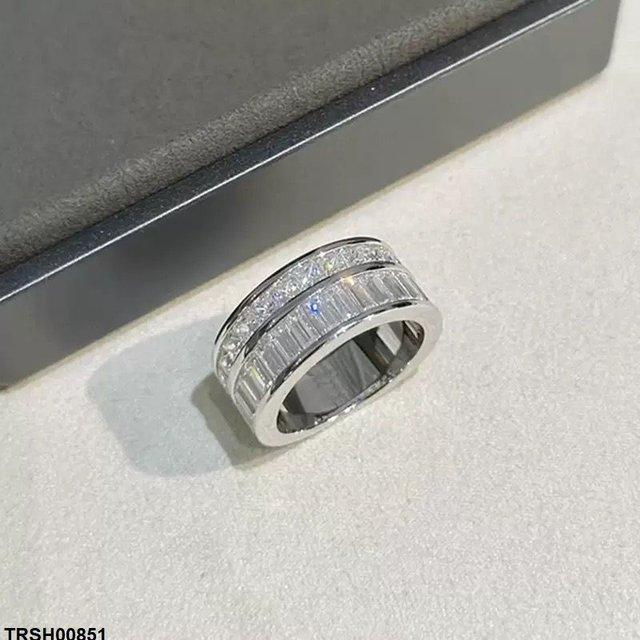 TRSH00851 CSH Round Double Stone Ring - TRSH