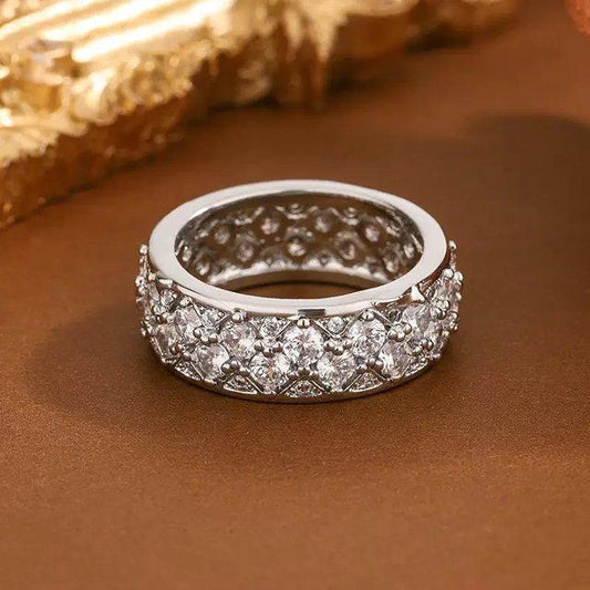 TRSH00861 KYC Round Stone Ring - TRSH