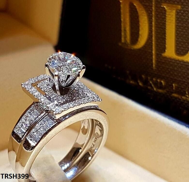 TRSH399 KYC Cathedral Couple Ring