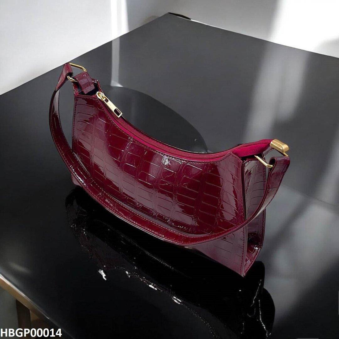 HBGP00014 Crocodile Pattern Armpit Hand Bag - HBGP