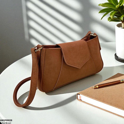 HBGP00028 Aria Flap Armpit Ladies Handbag - HBGP