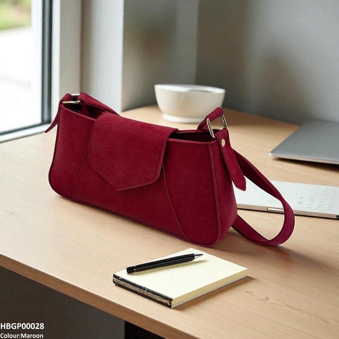 HBGP00028 Aria Flap Armpit Ladies Handbag - HBGP