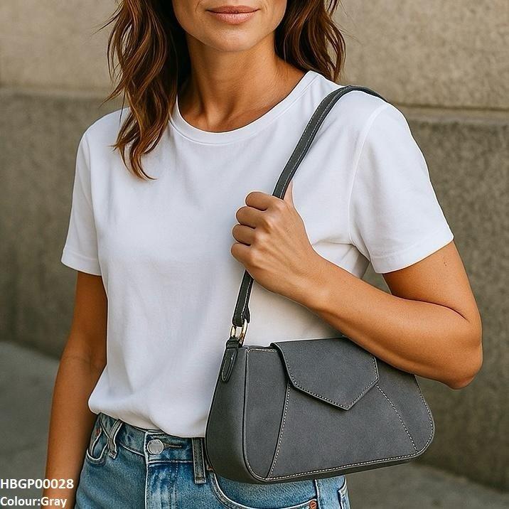 HBGP00028 Aria Flap Armpit Ladies Handbag - HBGP