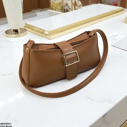 HBGP00033 Midnight Buckle Armpit Ladies Hand Bag - HBGP