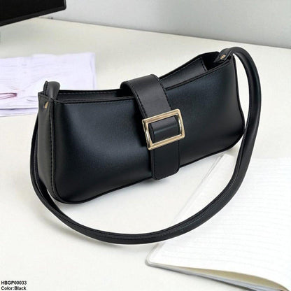 HBGP00033 Midnight Buckle Armpit Ladies Hand Bag - HBGP