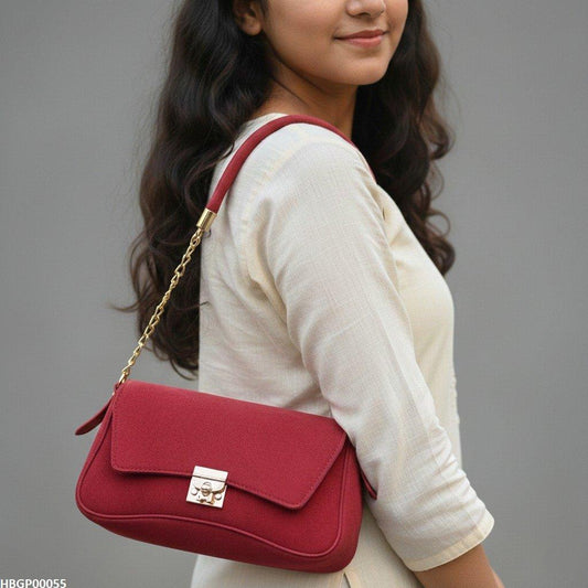 HBGP00055 Curved Armpit Ladies Handbag - HBGP